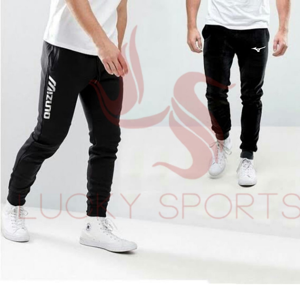 CELANA JOGGER PANJANG - SWEATPANTS - TRAINING MIZUNO JOGGER SANTAI