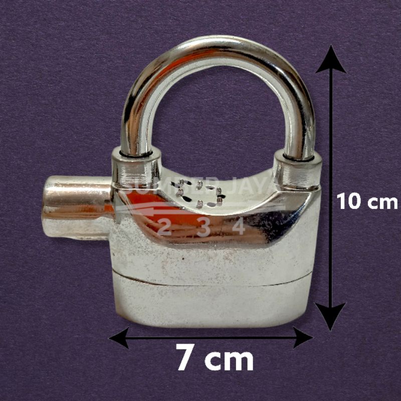 Kunci Gembok Besar 10 cm Kuat Iron Padlock Termurah