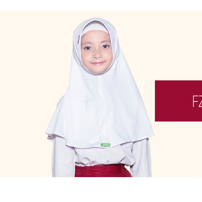 Jilbab Sekolah Anak SD Feyza Fairuz | Hijab Instan Sekolah Anak Kerudung Sekolah