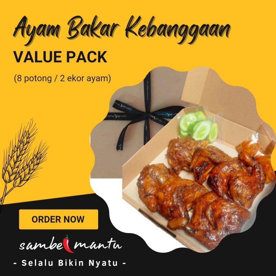 

1# Chicken Hampers Ayam Bakar Kebanggaan Minipack & Valuepack Hantaran - Minipack