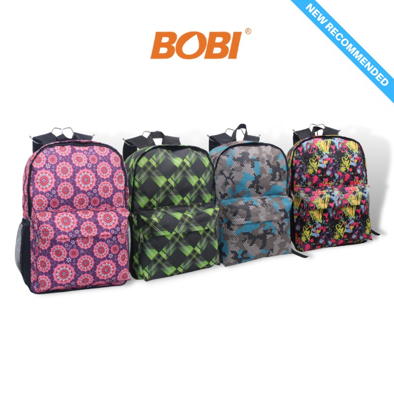 Tas Ransel / Tas Motif kode WLH1801 / 4 Variasi Warna / Tas Ransel Sekolah-Kuliah-Kerja