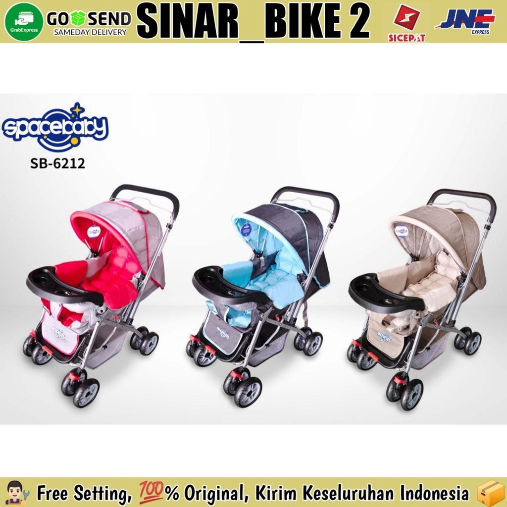 Baby Stroller Kereta Dorong Baby SB-6212//6055 // 6055A // 6215 // 6155 Bisa Hadap Depan Dan Belakang