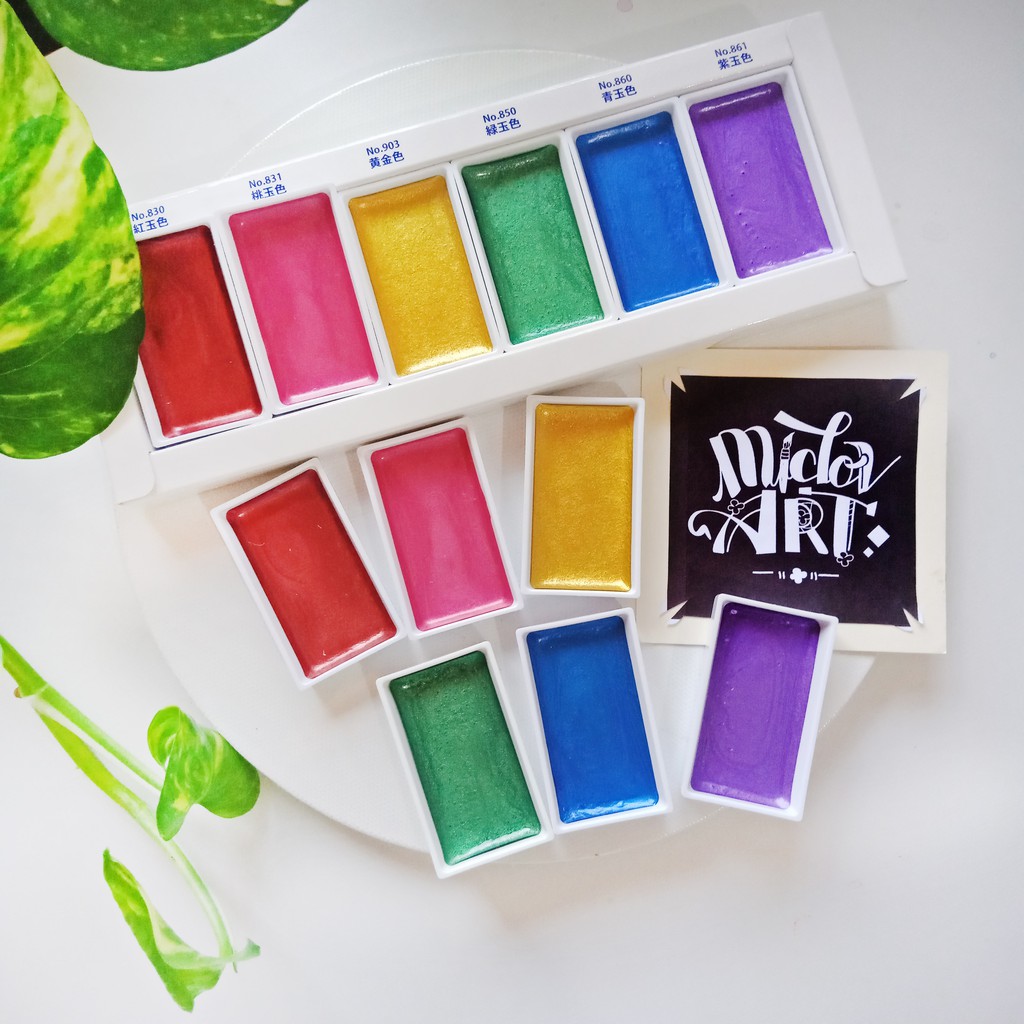 

Cat air Gansai Tambi Gem Colors Bijian atau 1 set