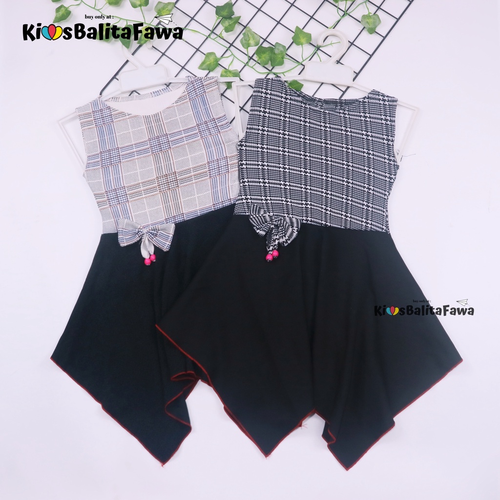 Dress Alona uk 2-3 th // Dress Balita Dress Anak Cewek Dress Import Dress Yukensi Dress Anak Murah