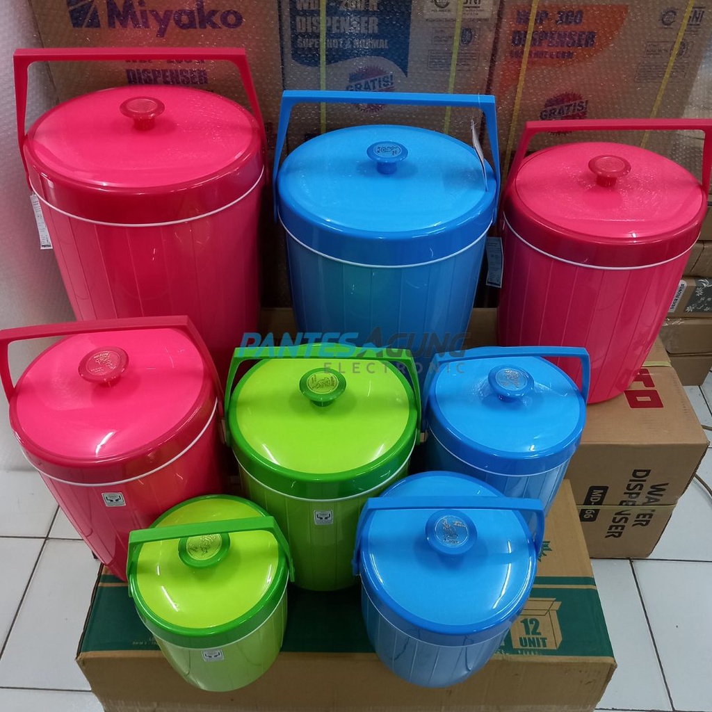 Termos Nasi Maspion 6 8 10 14 17 20 26 30 / Termos Es / Rice Ice Bucket USA