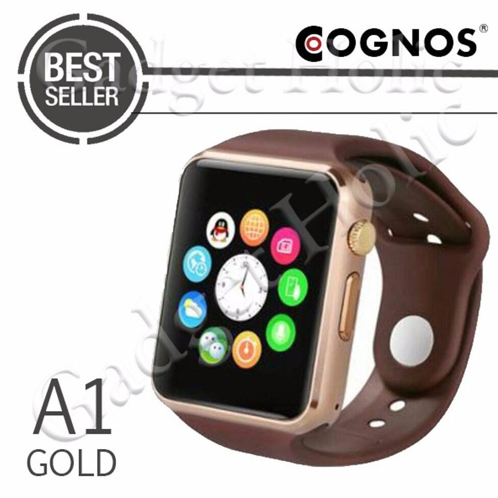 Stok Terakhir Cognos Smartwatch A1 Gsm Gold Friska.Olshop2