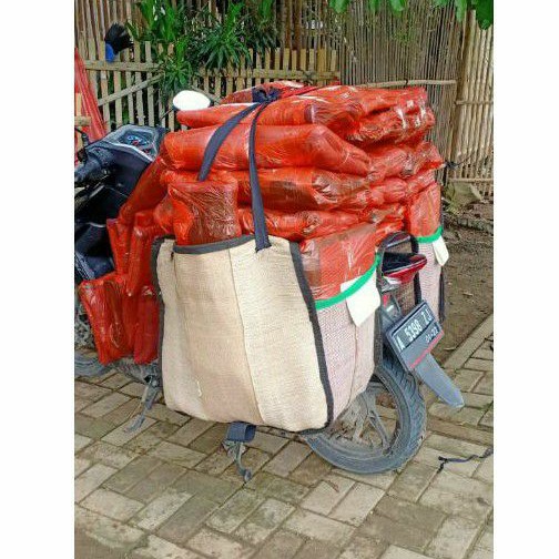READY SESUAI PHOTO_TAS_KANDEK_MOTOR_TAS_OBROK_BRONJONG_BAHAN_TEBAL ANTI AIR_SIZE_JUMBO