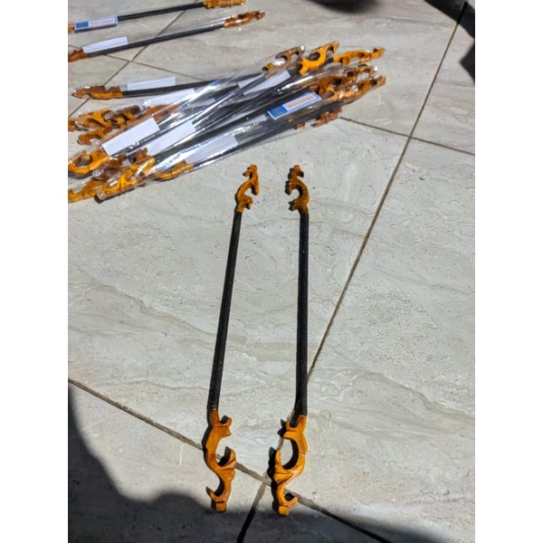 Tangkringan Gawang Ukir Pleci Konin full amplas