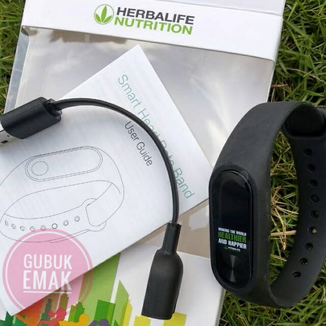 Limited Original Smart Heart Rate Band Ori Herbalife Seri Ronaldo Kit Hit Smartwatch Asli Olahraga Shopee Indonesia