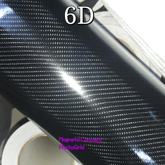 Jual W I Sticker Skotlet Carbon D Karbon D Stiker Dimensi Enam Dimensi D Hitam Nbu