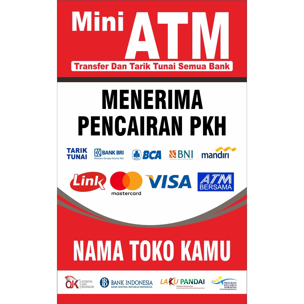 

STIKER VINYL PENCAIRAN PKH MINI ATM (CUSTOM NAMA AGEN TULIS DI CHAT/CATATAN)