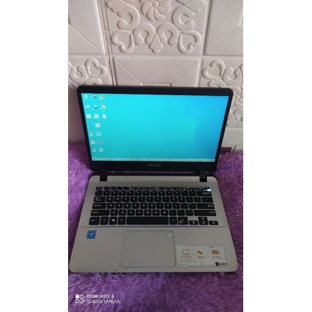 LAPTOP ASUS A407M INTEL CELERON N4000,LAPTOP SECOND LIKE NEW,LAPTOP BEKAS,LAPTOP MURAH,LAPTOP ASUS V