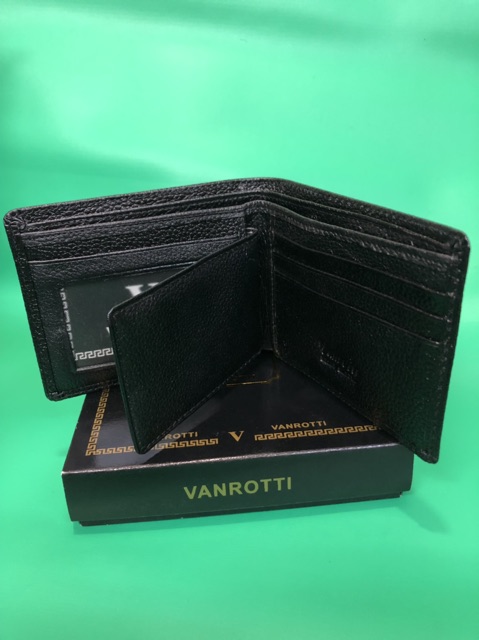 DOMPET KULIT SAPI ASLI MERK VANROTTI #883 DOMPET LIPAT KULIT ASLI DOMPET PRIA ASLI KULIT EMBOS