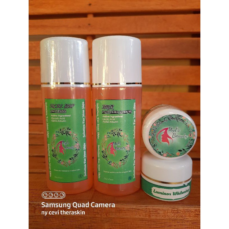 es glow flek whitening