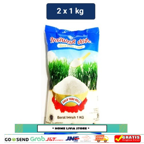 

Mawar Jaya Gula Pasir Lokal 2 x 1 kg