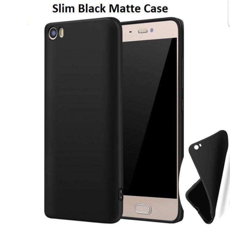 SOFTCASE BLACKMATTE OPPO A3s A5s A7 A12 F9 A15 A15s A31 A5 A8 A9 2020 A37 A37F A53 A33 A57 A52 A39 A92 Casing Polos Hitam