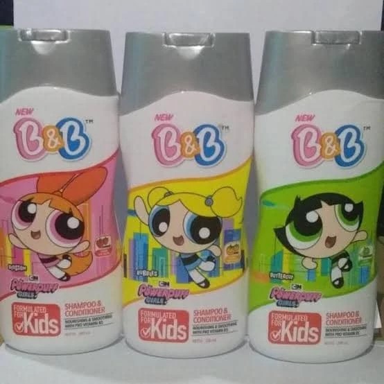 KINO | B&amp;B KIDS POWERPUFF GIRLS Shampoo &amp; Conditioner 200ml