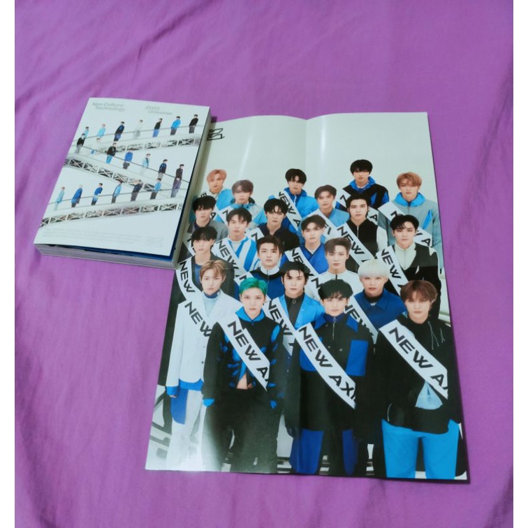 UNIVERSE PUNCH NCT ALBUM POSTER STICKER OFFICIAL