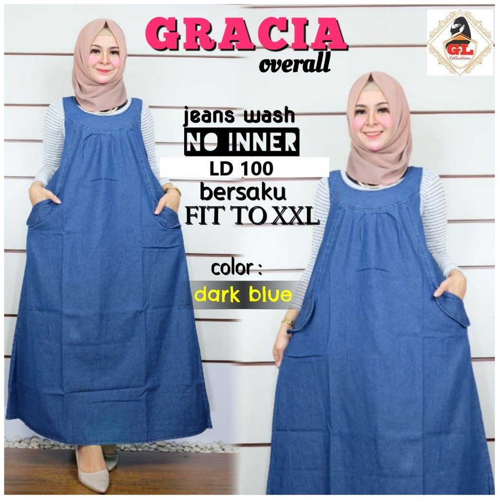 GRACIA OVERALL JUMBO VOXY JEANS PREMIUM