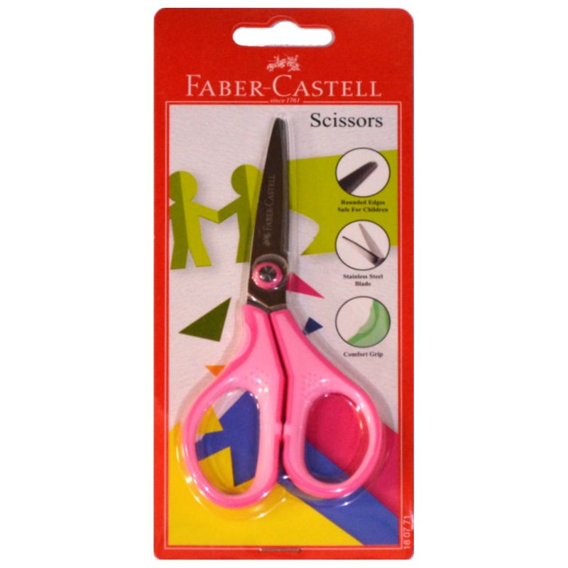 

Gunting Faber Castell Medium 1871 - Kids Scissor Gunting Anak Faber Castell