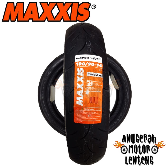 Ban Tubeless Ban Depan Maxxis Victra S98 100/90 - 14