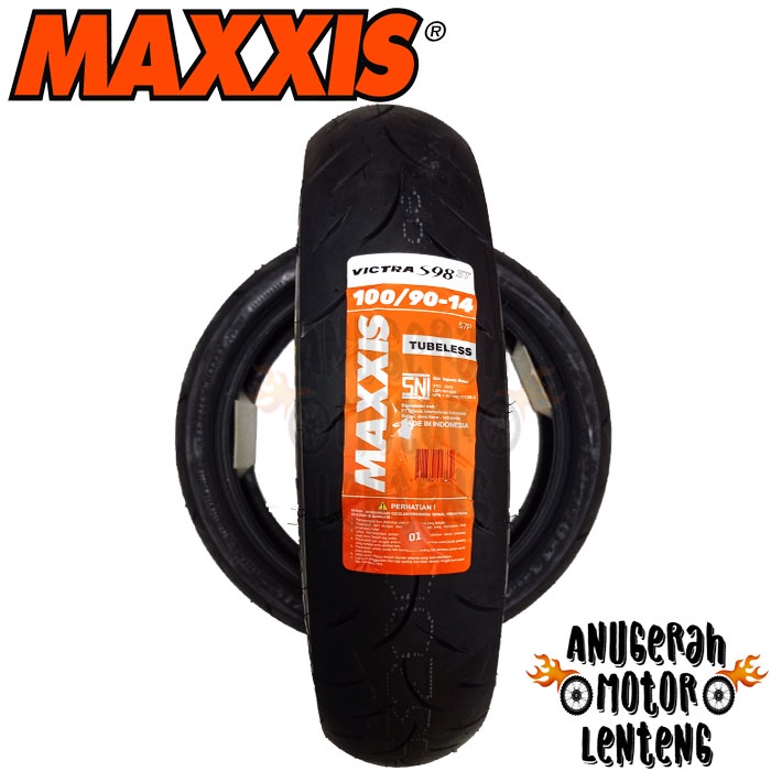 Ban Tubeless Ban Depan Maxxis Victra S98 100/90 - 14