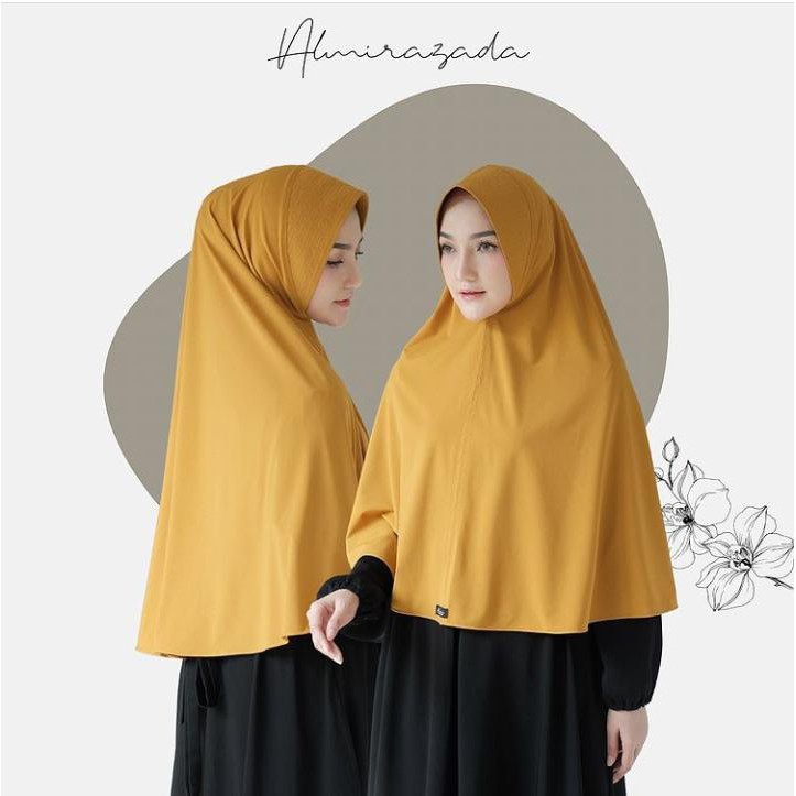 Jilbab Jumbo Soft Pet Hana Matt Jersey Super Original Almirazada