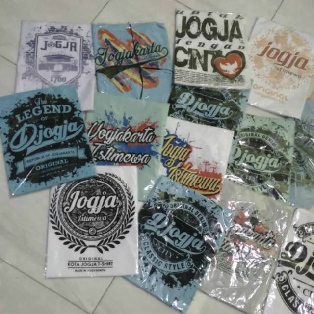 PAKET 6 PCS 100 ribu  KAOS JOGJA | Motif jogja | oleh-oleh jogja | KAOS MURAH KAOS JOGJAKARTA|KAOS MALIOBORO