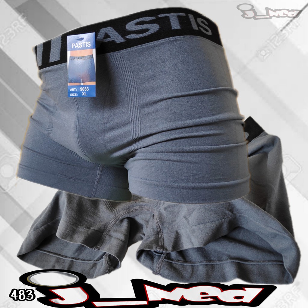 J483 Celana Dalam Pria Boxer M L XL Boxer Pria Premium Import Cd Pria Boxer