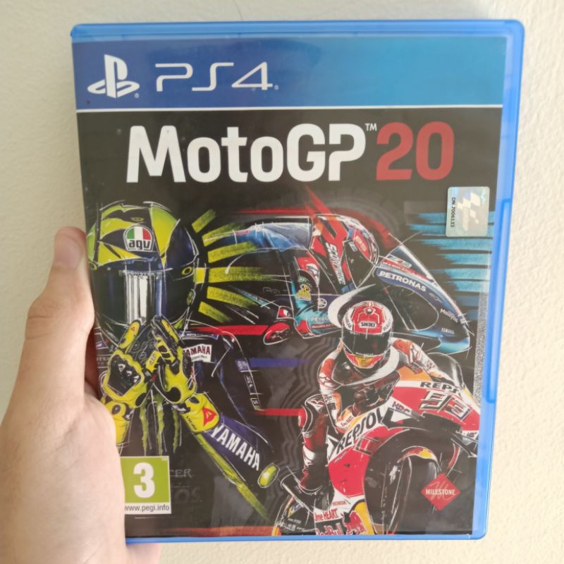 Kaset MotoGP 20 ps4 - Moto GP 20 kaset motogp20 ps 4 motor balapan GP20 cd bd playstation 4 racing