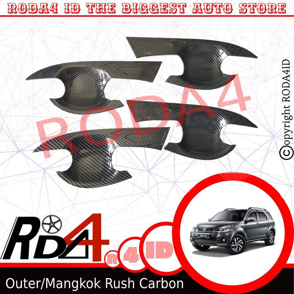 Outer Handle Rush Terios 2007-2017 Full Carbon