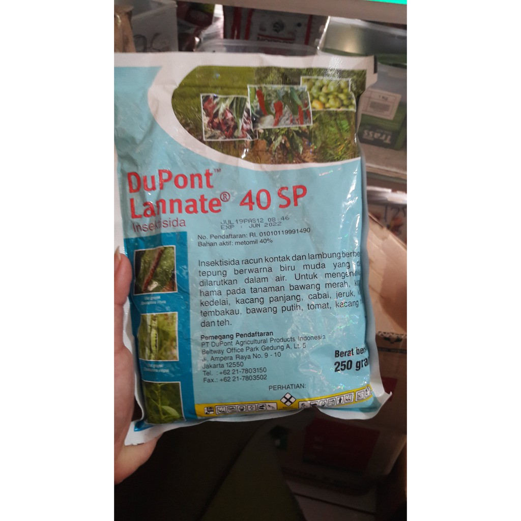 Jual Lannate 40 SP isi 250 gram Insektisida pestisida | Shopee Indonesia