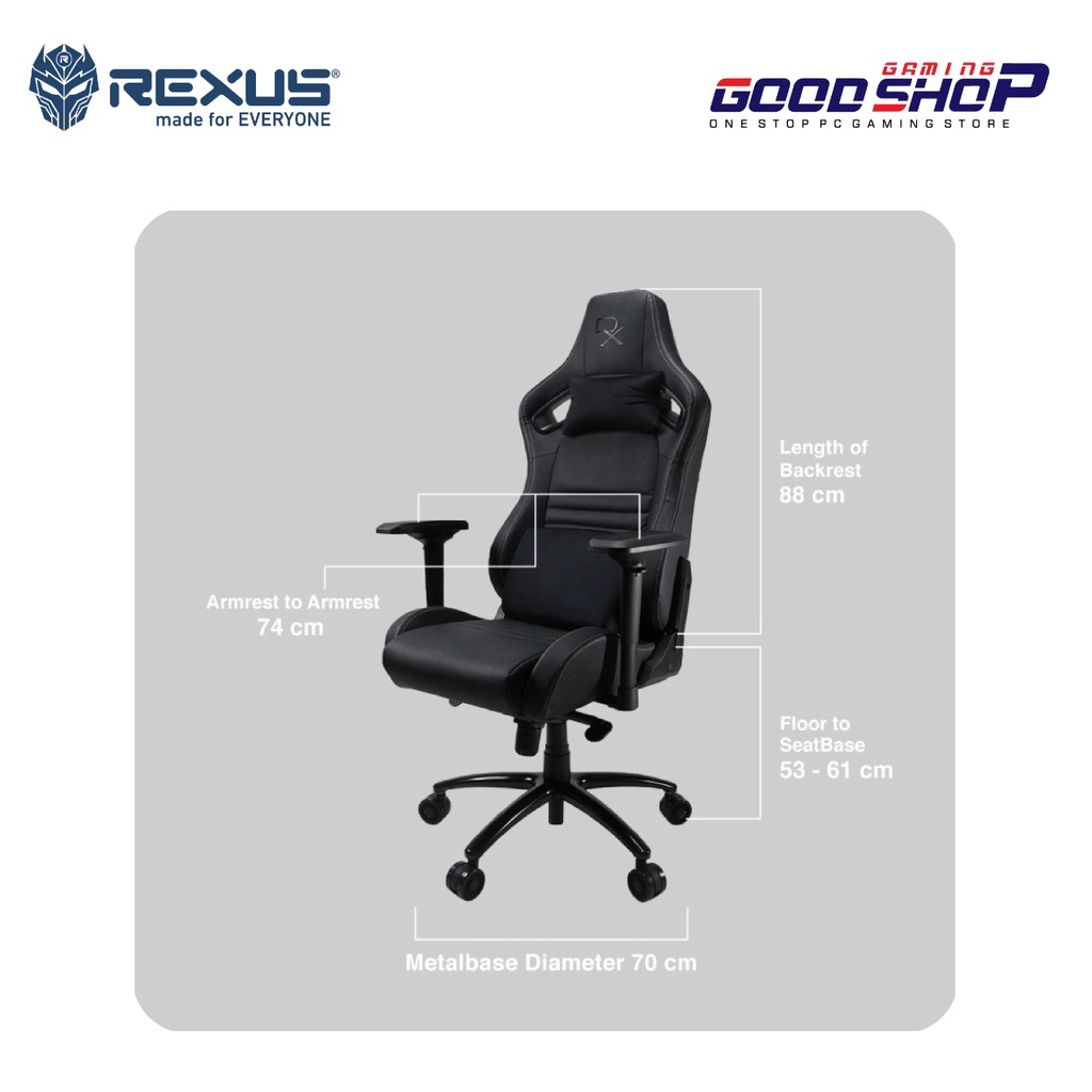 Rexus Daxa Elco II / Elco 2 - Gaming Chair