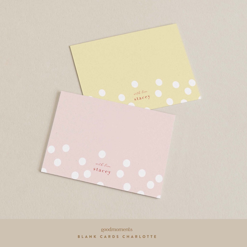 

(custom name) Kids Blank Card Mini Stationery - Greeting Cards / Gift Card / Message with Envelope - Goodmoments