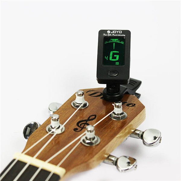 Gitar Tuner Joyo Clip-on Digital Chromatic / Bass / Ukulele Dll