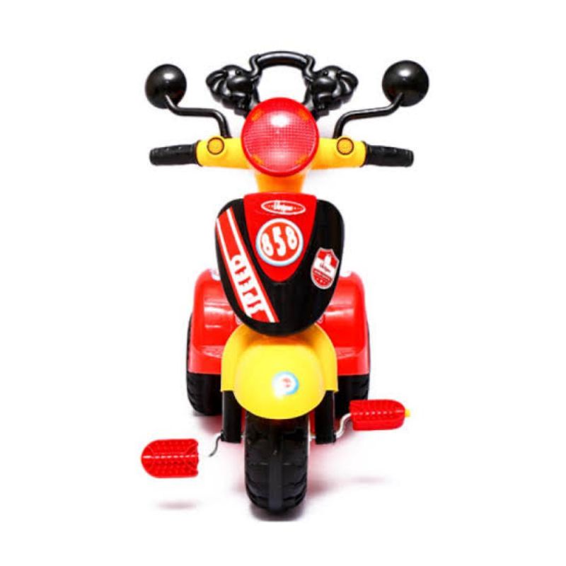 MOTOR VESPA DUDUK JUMBO BISA DINAIKI ANAK KECIL 6 TAHUN