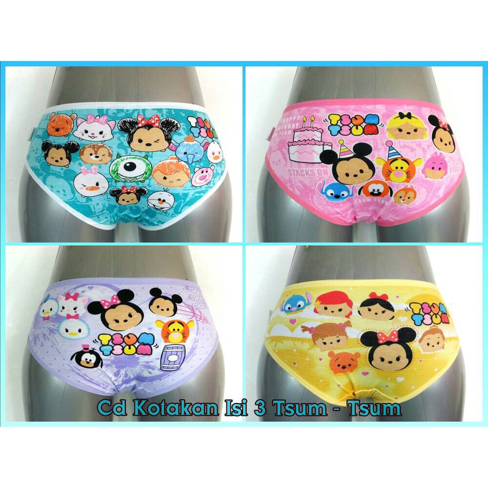 PROMO Jessie & Mike Underwear celana dalam 3 pcs Bayi / anak Jessie & Mike GIRL Termurah