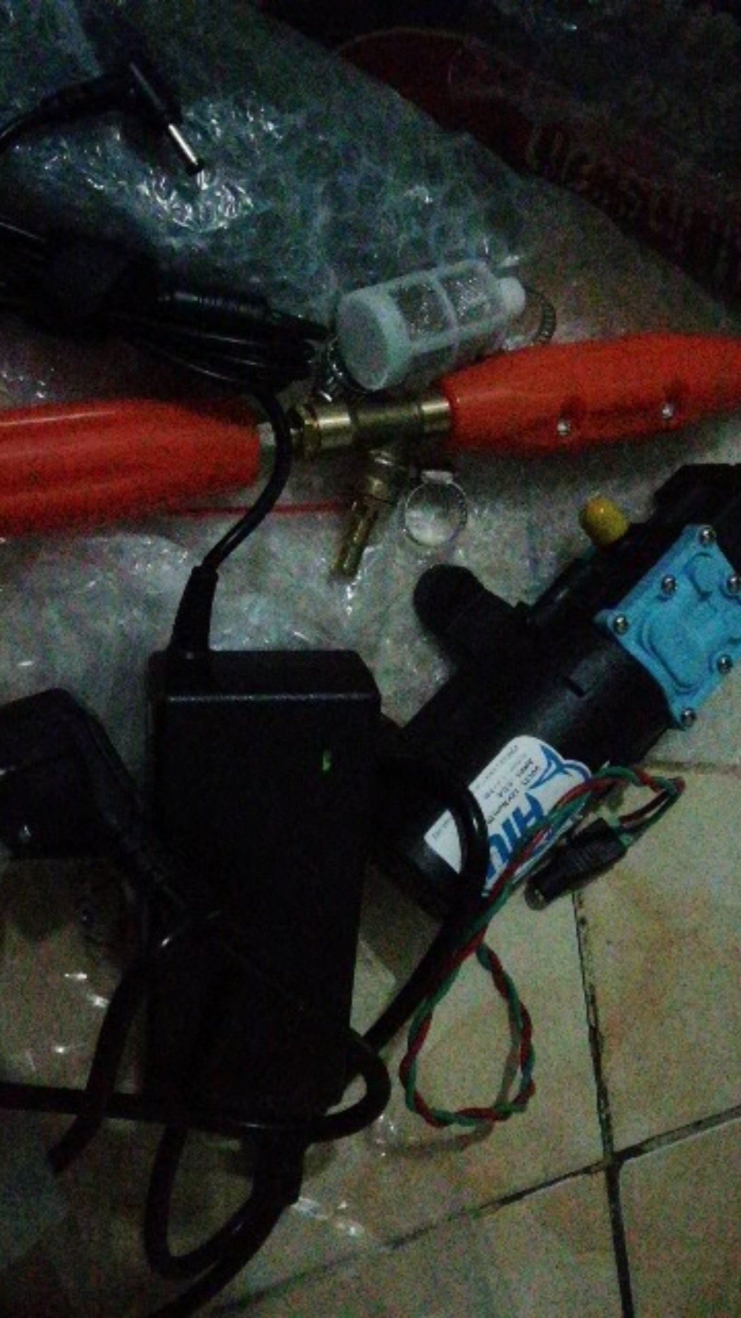 Paket Lengkap Tanpa Selang Dinamo Hiu Alat Cuci Motor Ac Mobil Pompa Air Steam 12v Dc Tekanan Tinggi