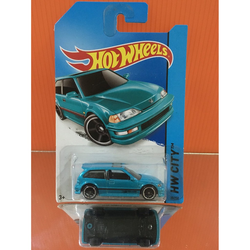 HotWheels Honda Civic Ef hijau green tosca