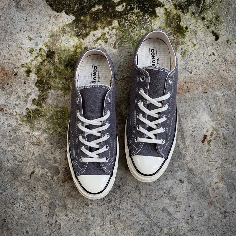 CONVERSE CT 70s OX BLACK // DARK MOSS // GREY [ RESMI PT MAP ]