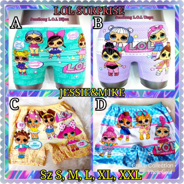 NEW CELANA DALAM BOXER /SEMILONG Anak JESSIE&MIKE SZ S-XXL