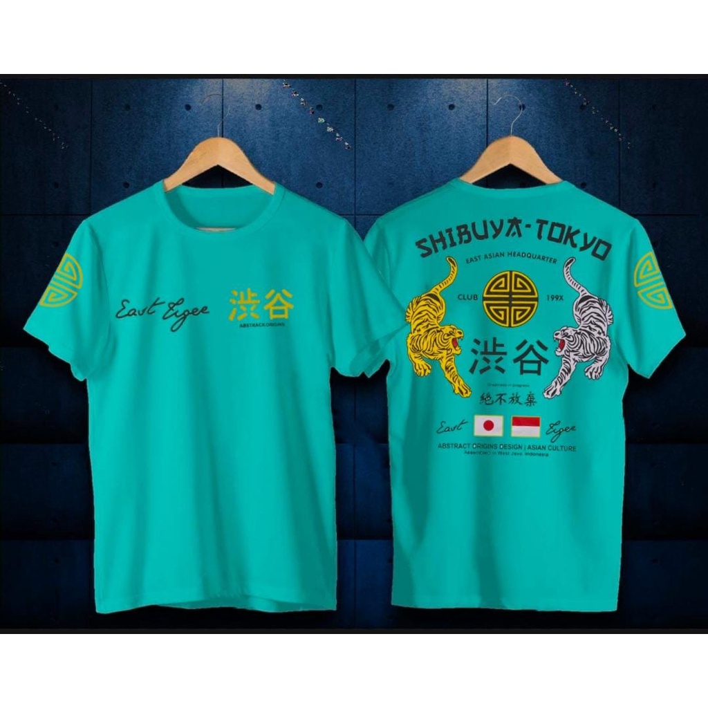 Sibuya Tosca And Mustard Kaos Distro Kekinian Baju Kaos Pria Bandung Lengan Pendek Bergambar T-shirt