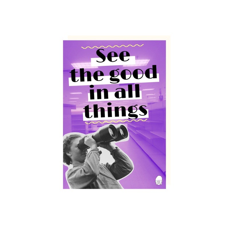 

WHATPIXIESEES - Postcard - See The Good in All Things