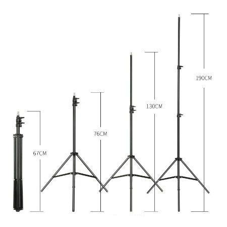 Tripod Ring Light 2.1 Meter Stand Kamera Hp Universal Multifungsi Dudukan Handphone