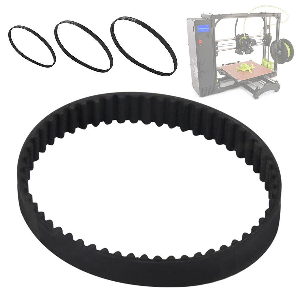 Preva 4PCS Timing Belt Replaceable 3D Printer Aksesoris Karet Closed Loop