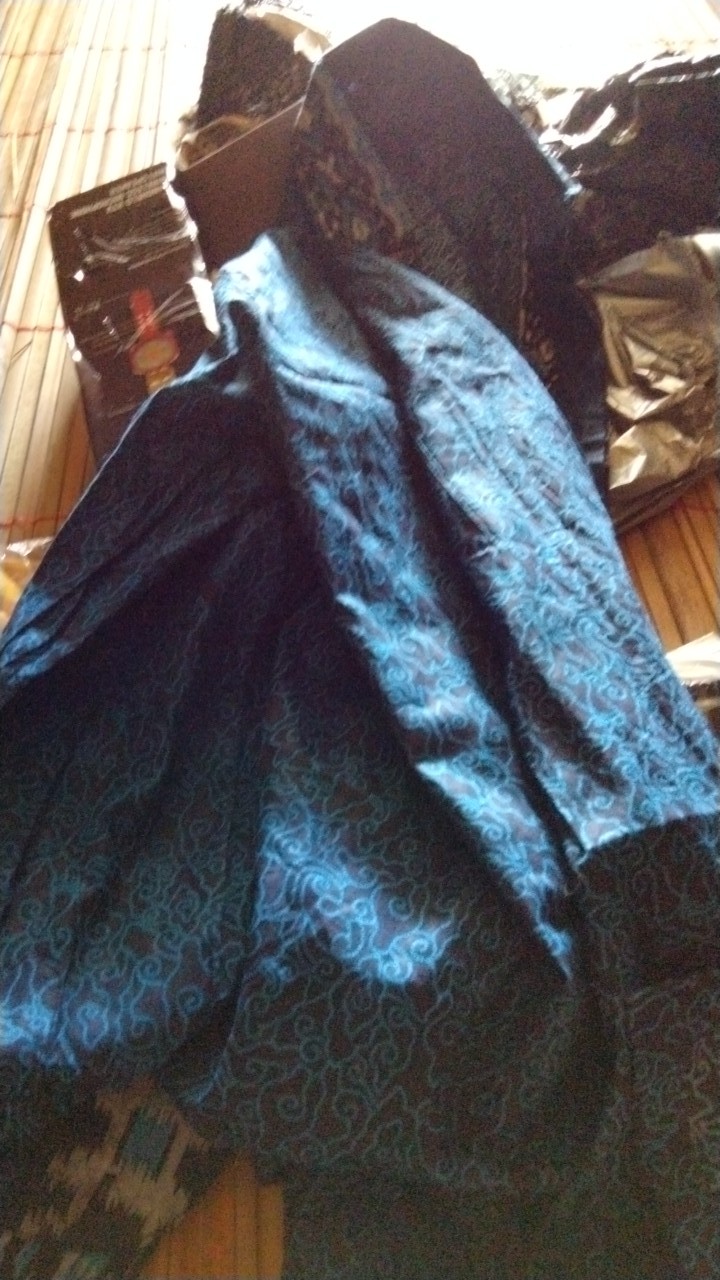Kemeja Batik Pria Lengan Panjang Size M L Xl Xxl