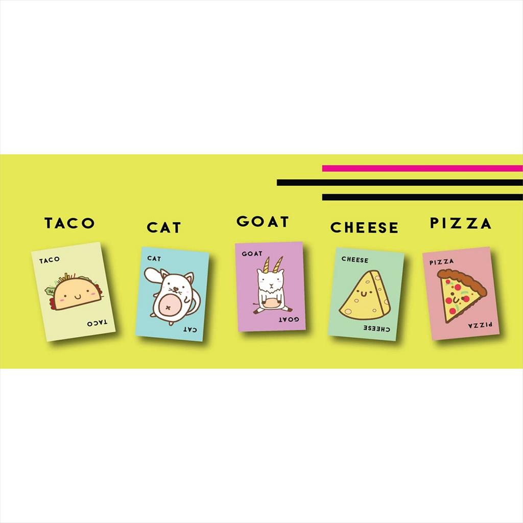 Taco Cat Goat Cheese Pizza Board Game Blue Orange Games Original