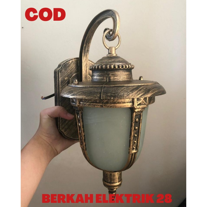 lampu taman dinding Unik Minimalis Unik Antik 1031 S lampu tembok pilar pagar Teras