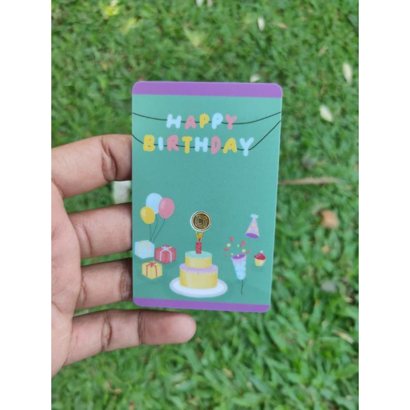 logam mulia emas 24K 0.2 gr gift series happy birthday