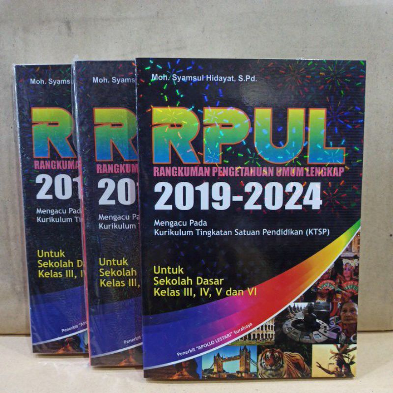 Buku RPUL edisi 2019 - 2024 SD Kelas 3,4,5,6